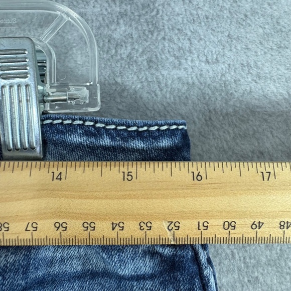 MISS ME Mid Rise Boot Women's 29 Faded Blue Boot Cut Jeans - Picture 13 of 16